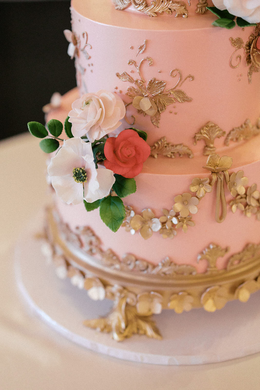 Pink destination wedding in newport-Halie Child Photography-77