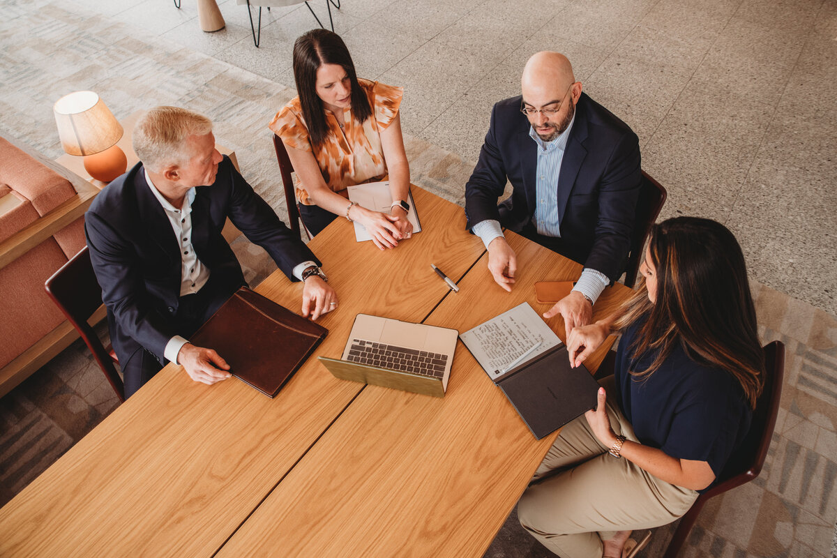 Capture the energy of corporate collaboration with branding photography at Hotel Marcel in New Haven, CT. Ideal for businesses seeking professional marketing images that highlight teamwork, leadership, and innovation.