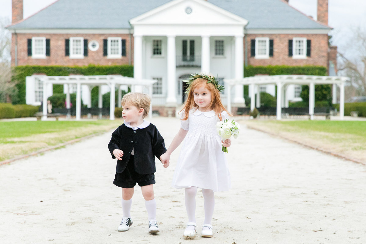 boone hall wedding ceremony