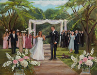 Katie and Cullen's Wedding Ceremony, Farmington Gardens, Farmington, CT 8-14-2022