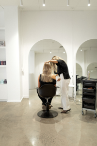 Hair in progress - ST