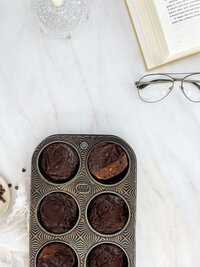 Chocolate  Banana Bread Muffins 4
