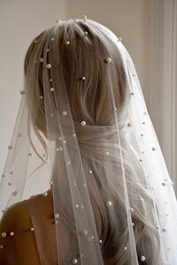 PARADIS _ Pearl Wedding Veil