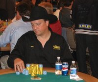 Cowboy behind a Stack