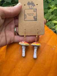 Washington Mushroom Earrings