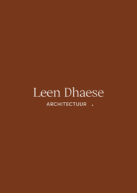 Leen Dhaese Architectuur door Allure Branding Agency - Design Studio in Gent
