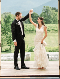 Elizabeth and Hugh, entrance