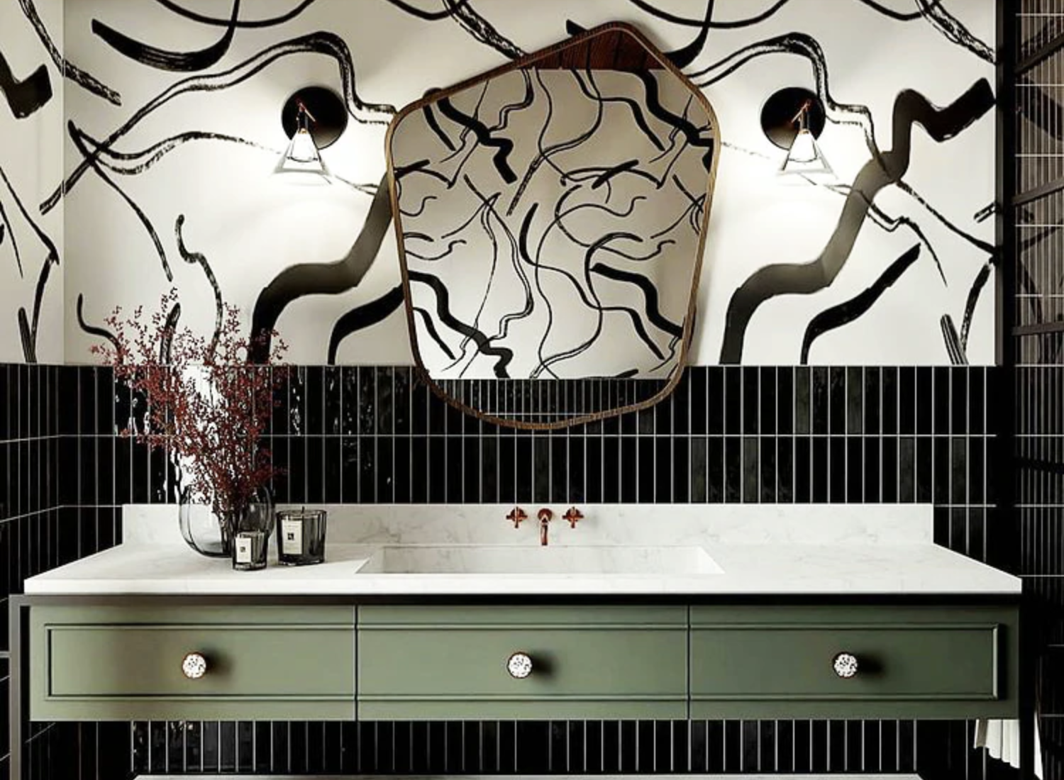 Surface Pattern Design and Art Licensing by Lucia Pador - Terrain for drop it Modern - Terrain4