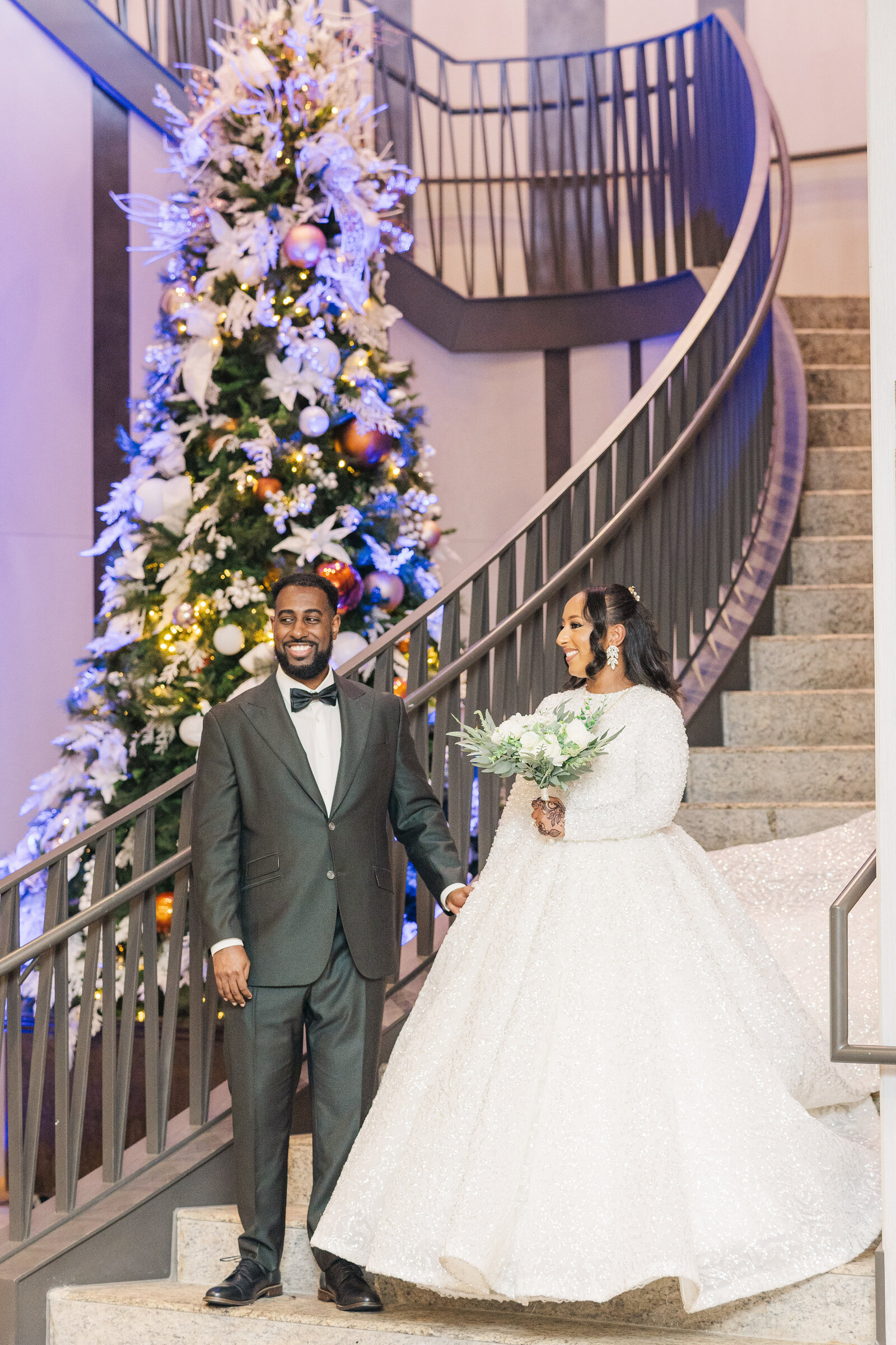 Bride and groom first look photography 