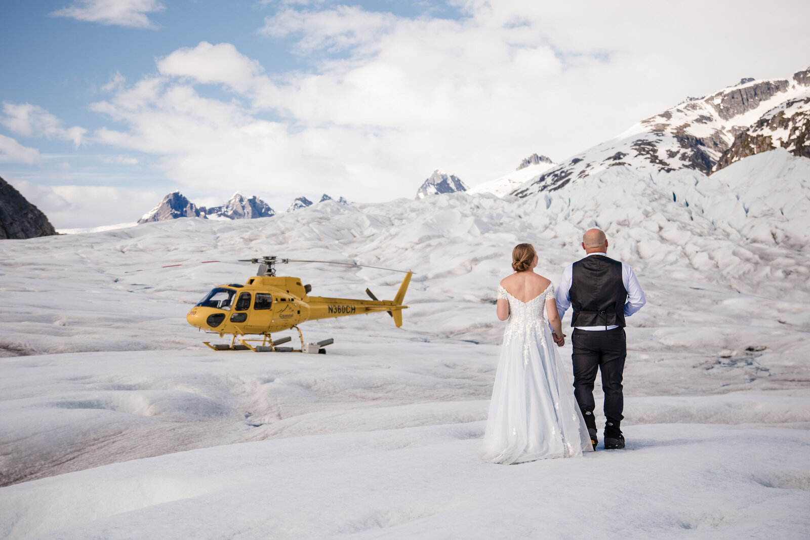 Christine Johnson Photography - Rachel and Bill Wedding Glacier Juneau AK -48