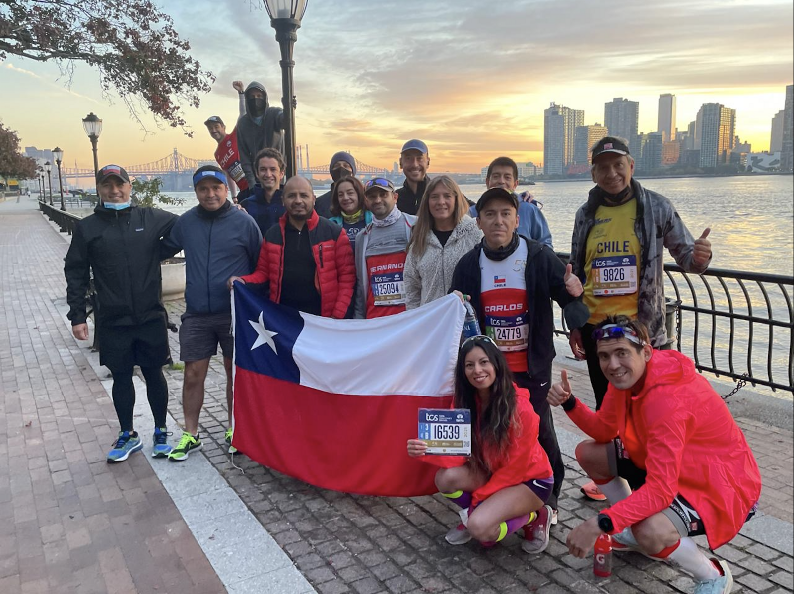 Maraton NYC Chile2