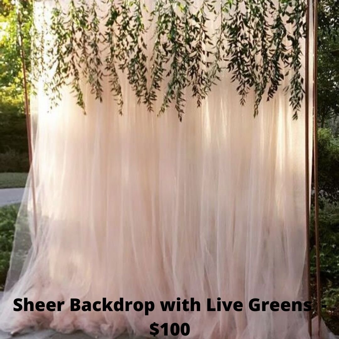 sheer with greens