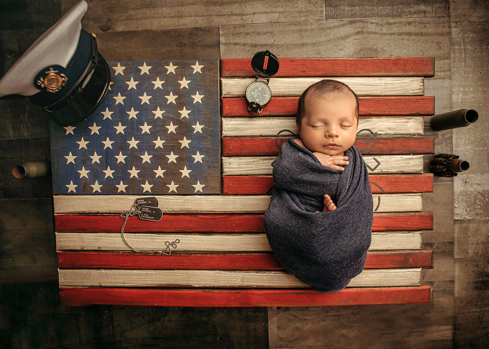 flag newborn session