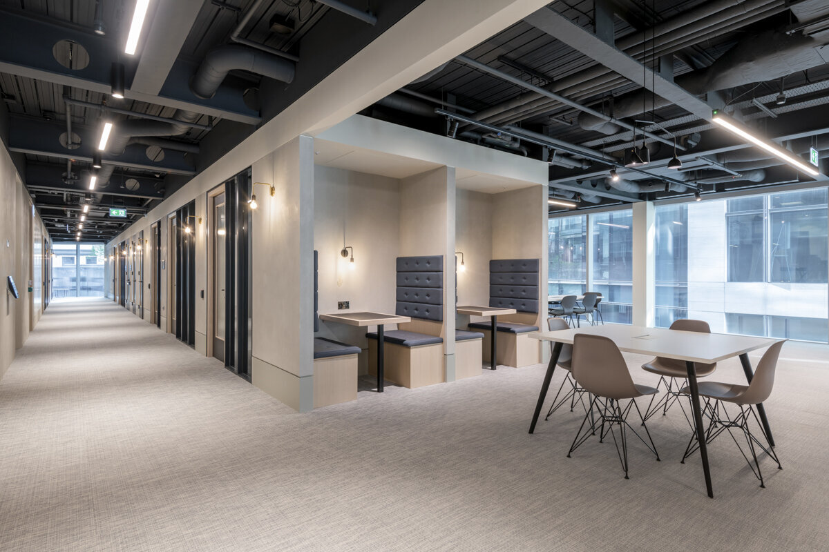 modern office space photography London