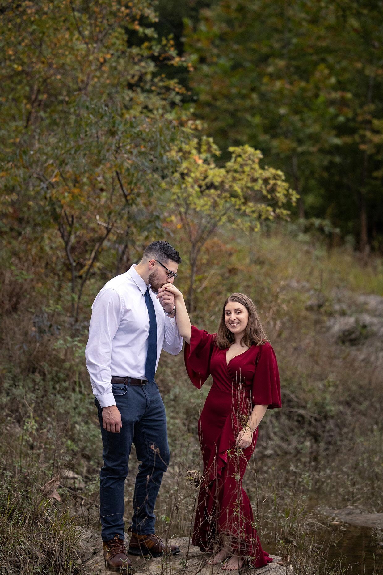 027_100521_Paige+Wes_MarisaReneePhoto_HoltwoodPA_LancasterPA_PinnacleOverlook_SusquehannaRiver_Waterfall_Wood_Woodsy_Trees_Canal