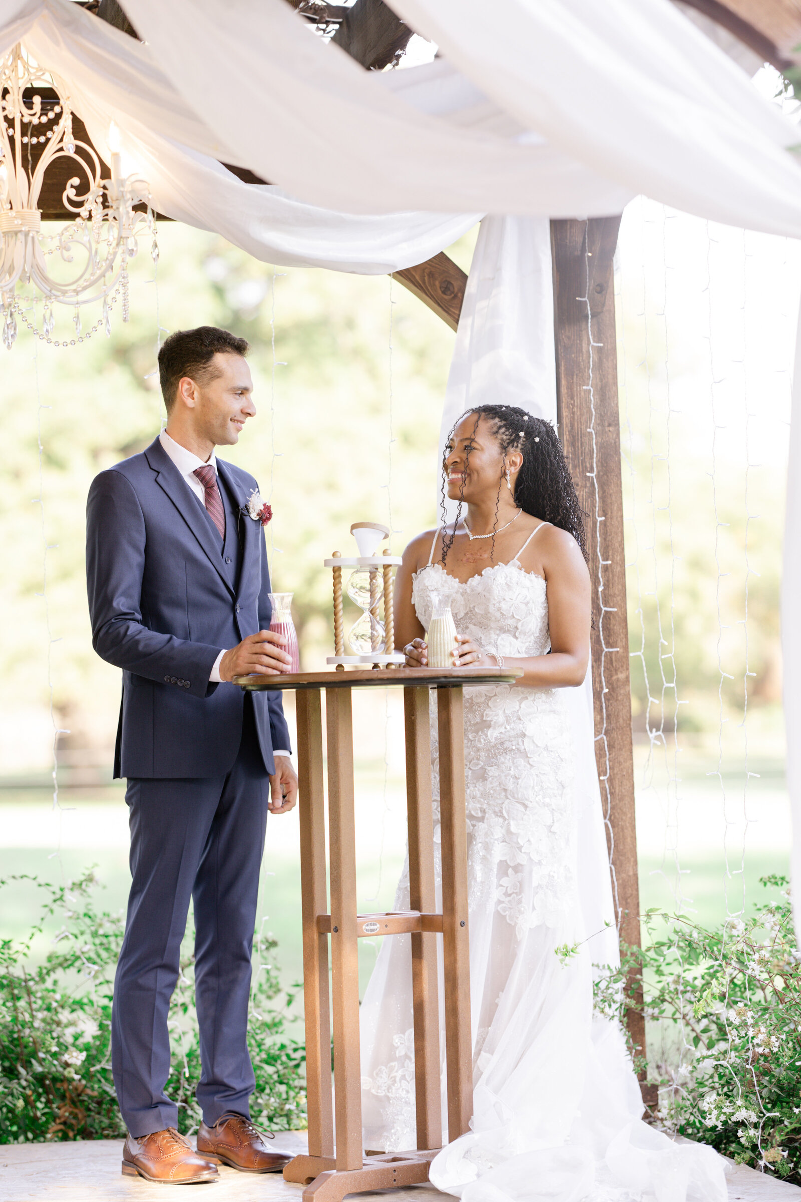 Bride and groom wedding ceremony traditions photography