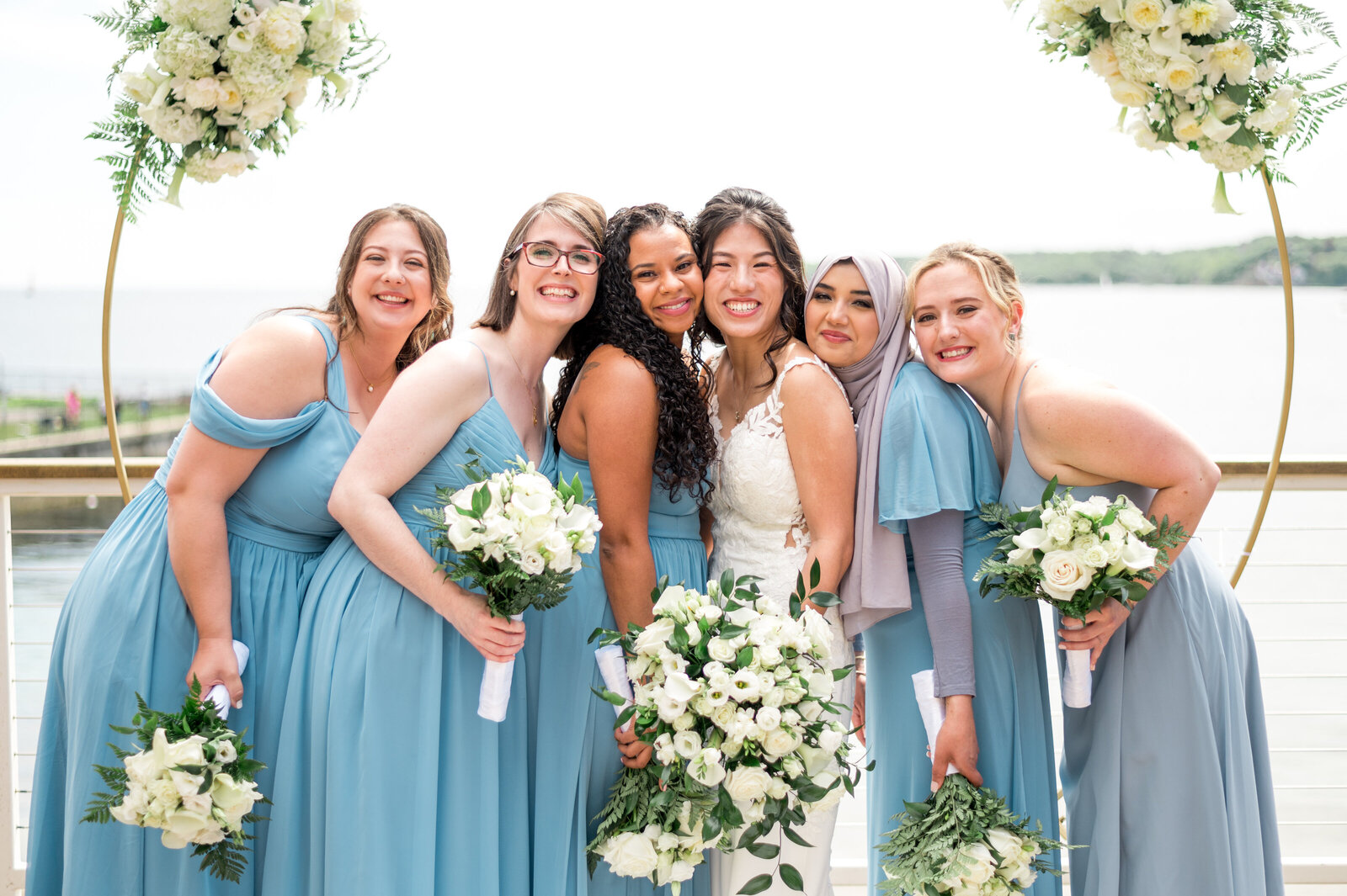 Blue Bridal Party Inspiration