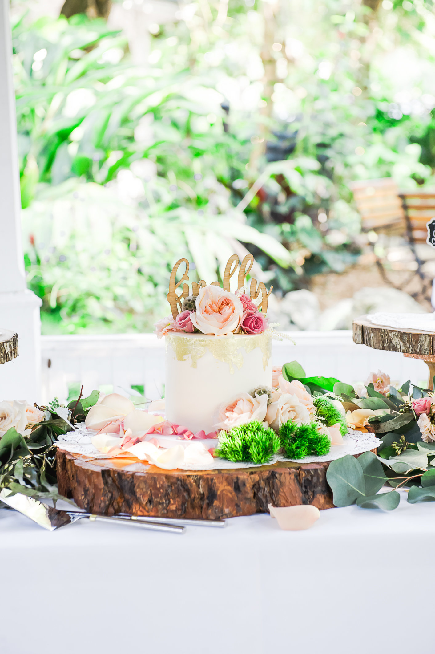 Rustic Wedding Cake - Sundy House by Palm Beach Photography, Inc.