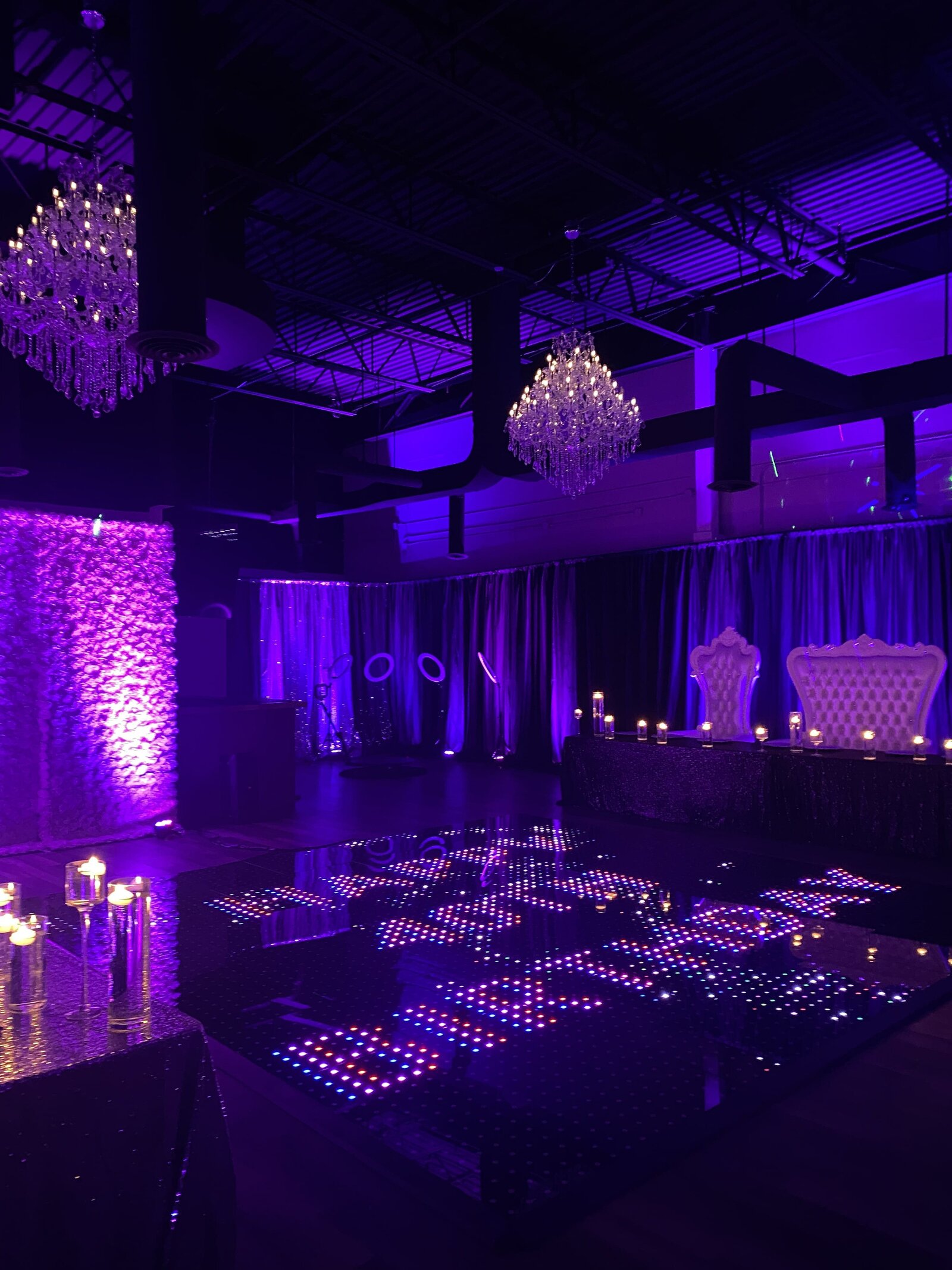 Metro Detroit Led Dance Floor Eleven Event Rentals