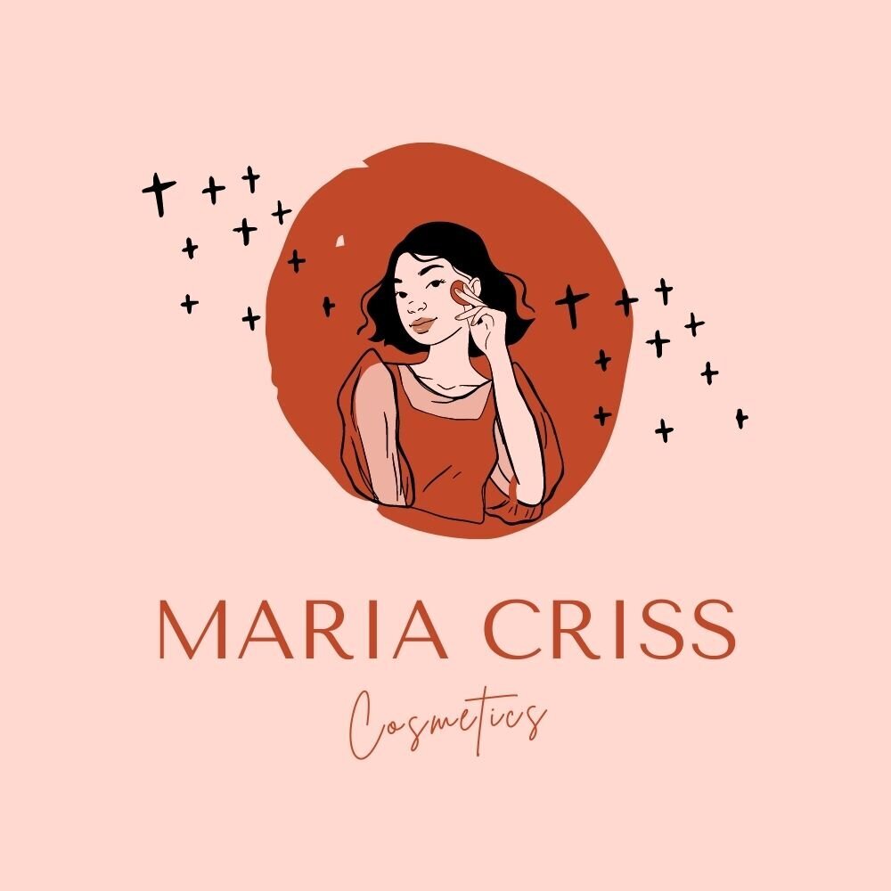 Feminine Illustration Cosmetics Logo
