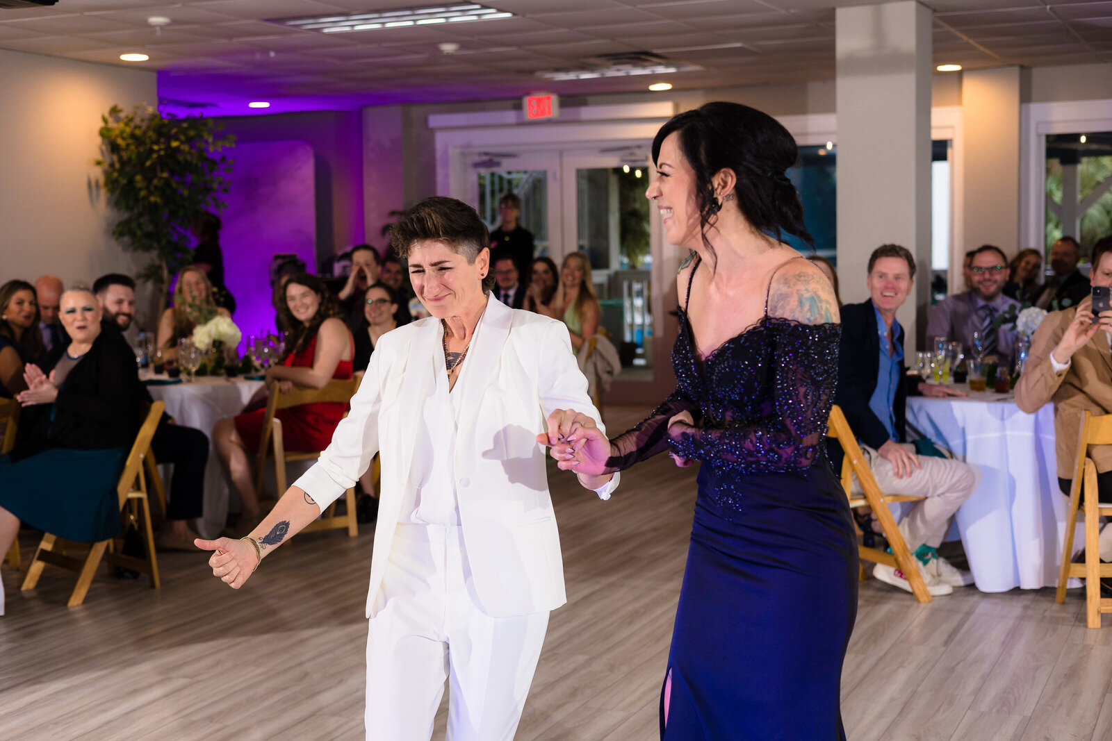 Annie + Tiff 1.21.23 Tampa Bay Watch Wedding - alt Photography - -239