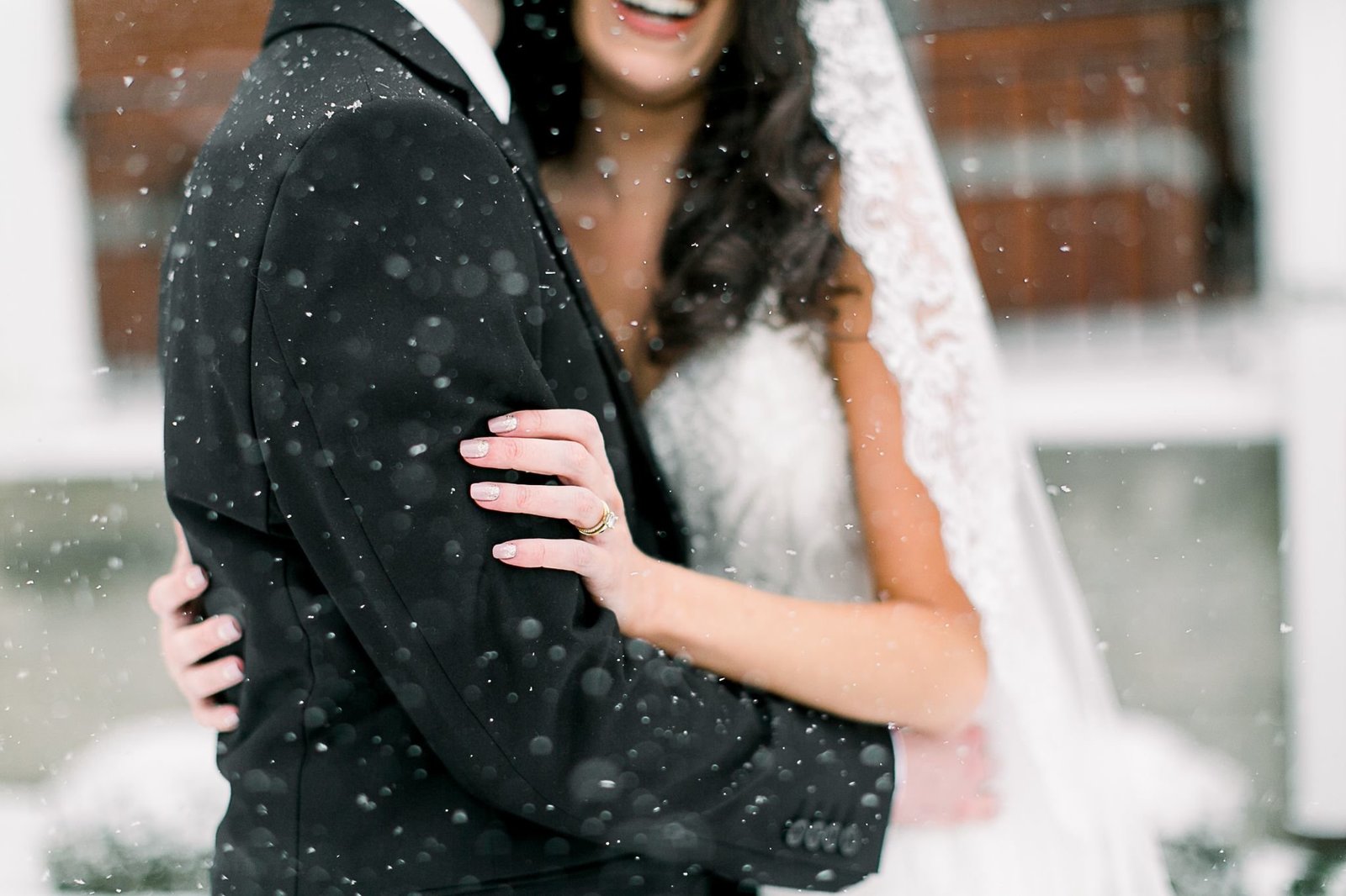A winter wedding in Rochester NY by Emi Rose Studio