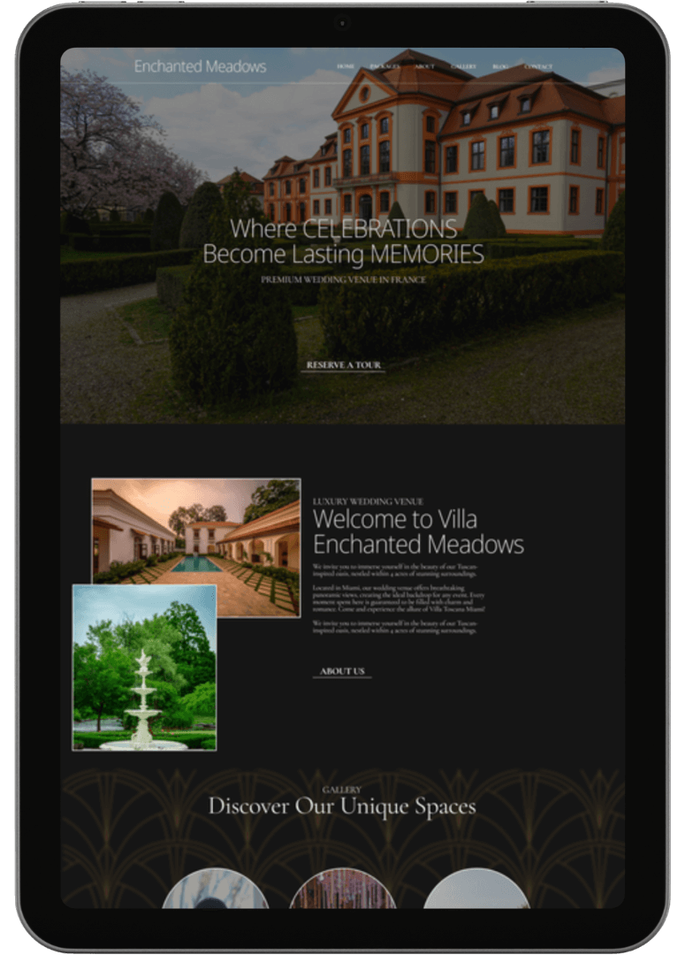 web-design-for-venue