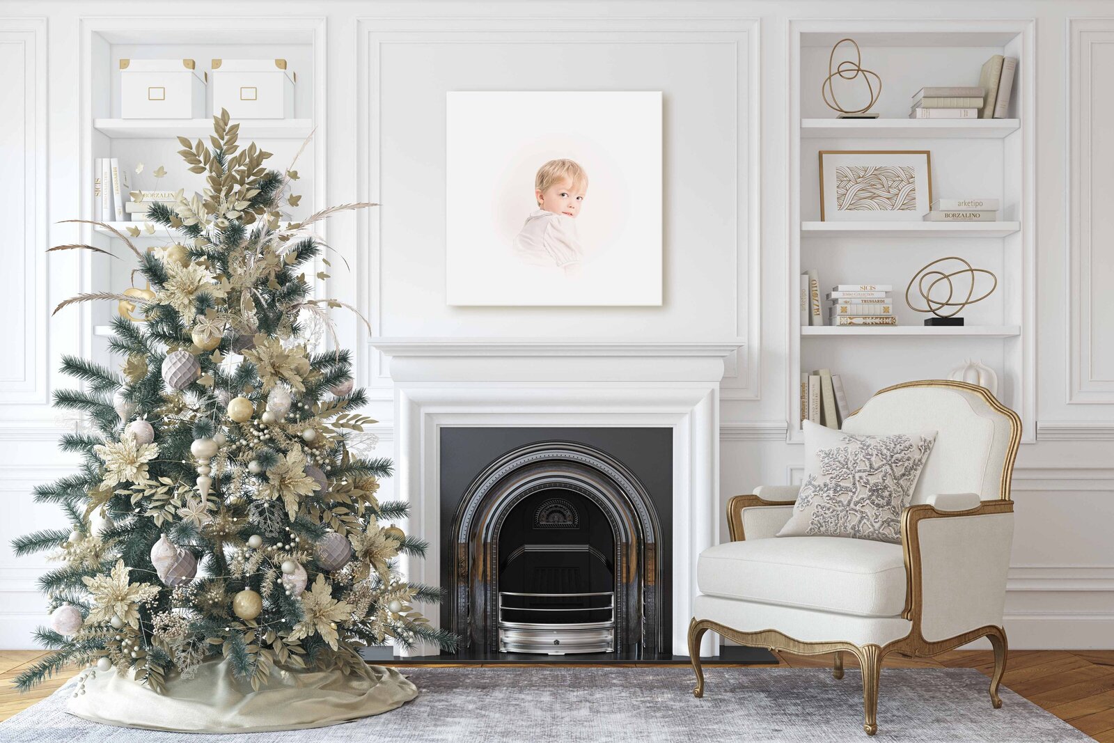 Romantic Christmas_James-fireplace