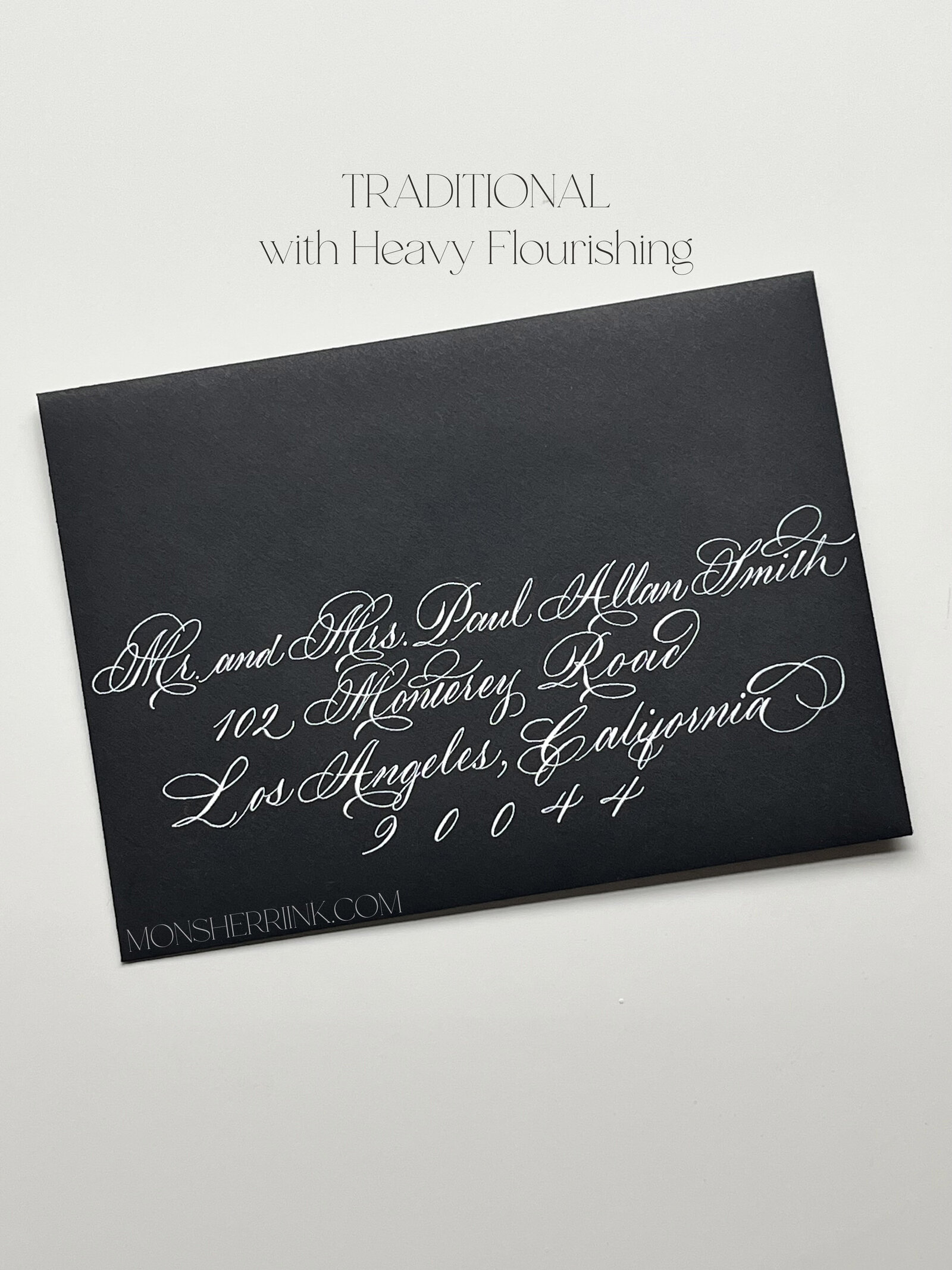 Dallas Calligrapher Mon Sherri Ink7