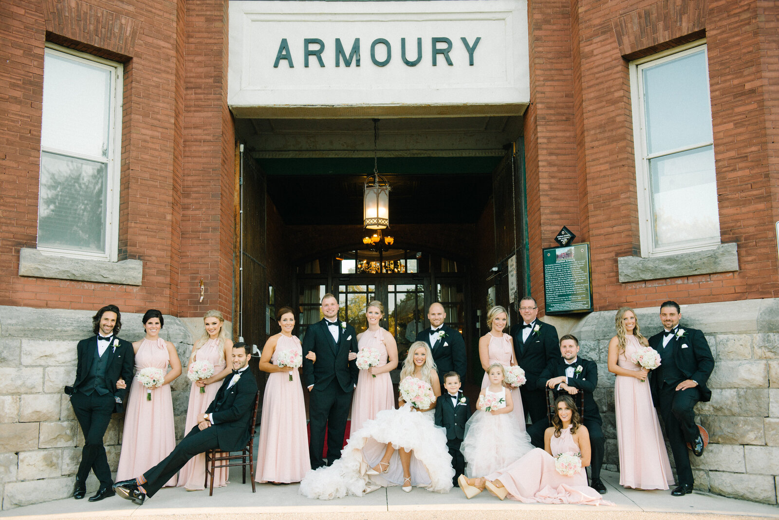 Wedding at the Chatham Armoury