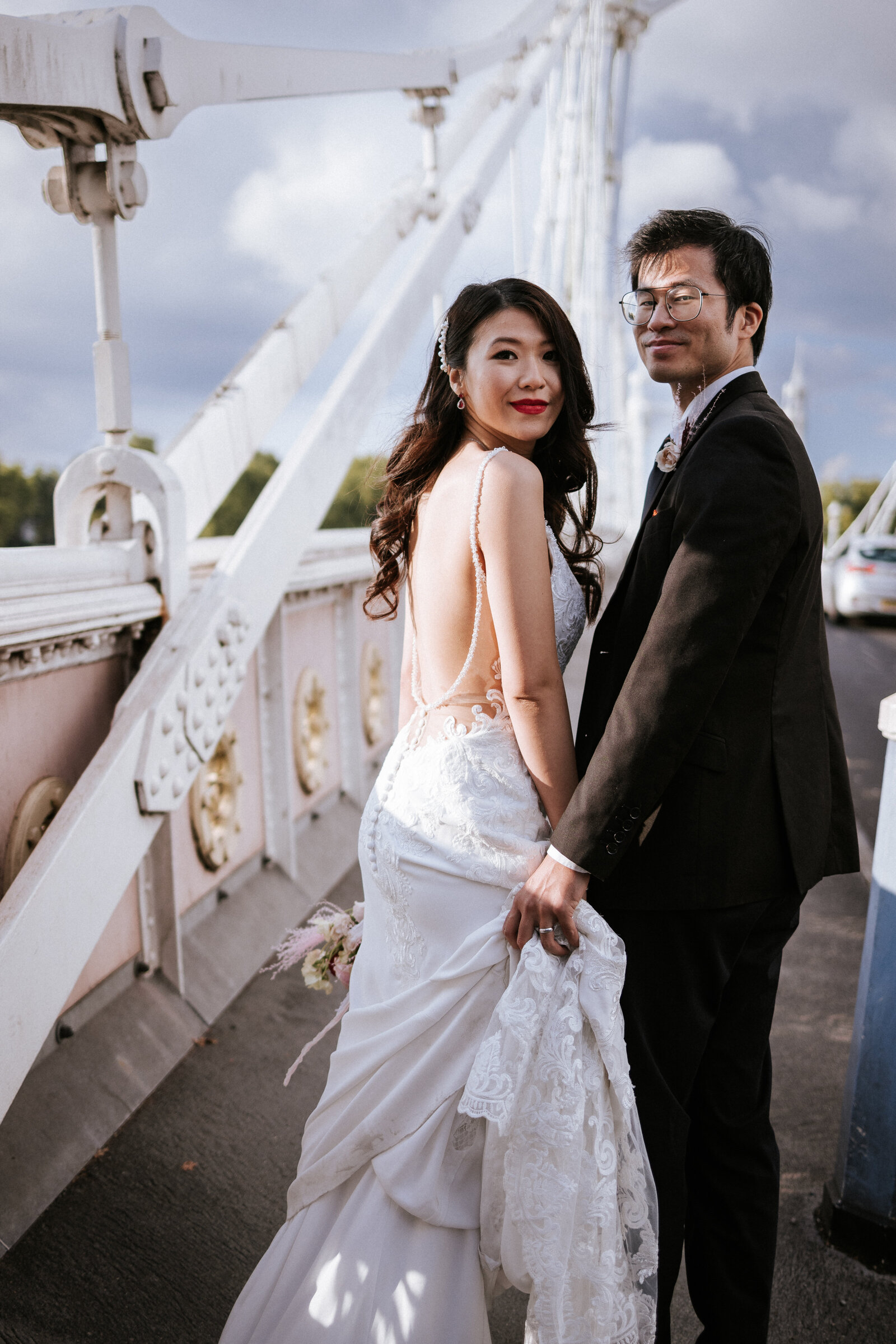 albert bridge wedding