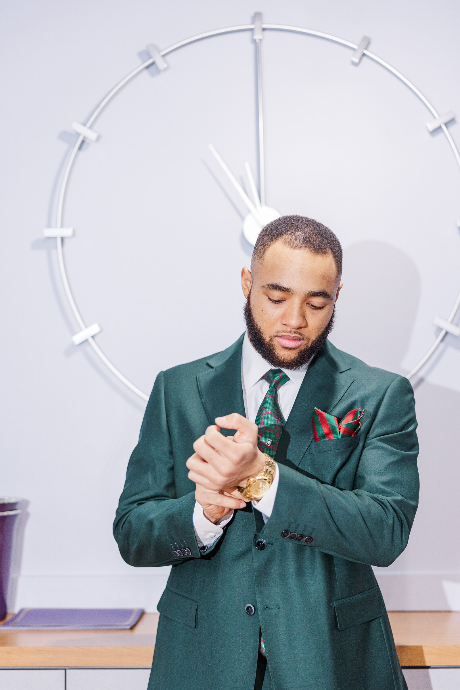 Groom-getting-ready-dallas