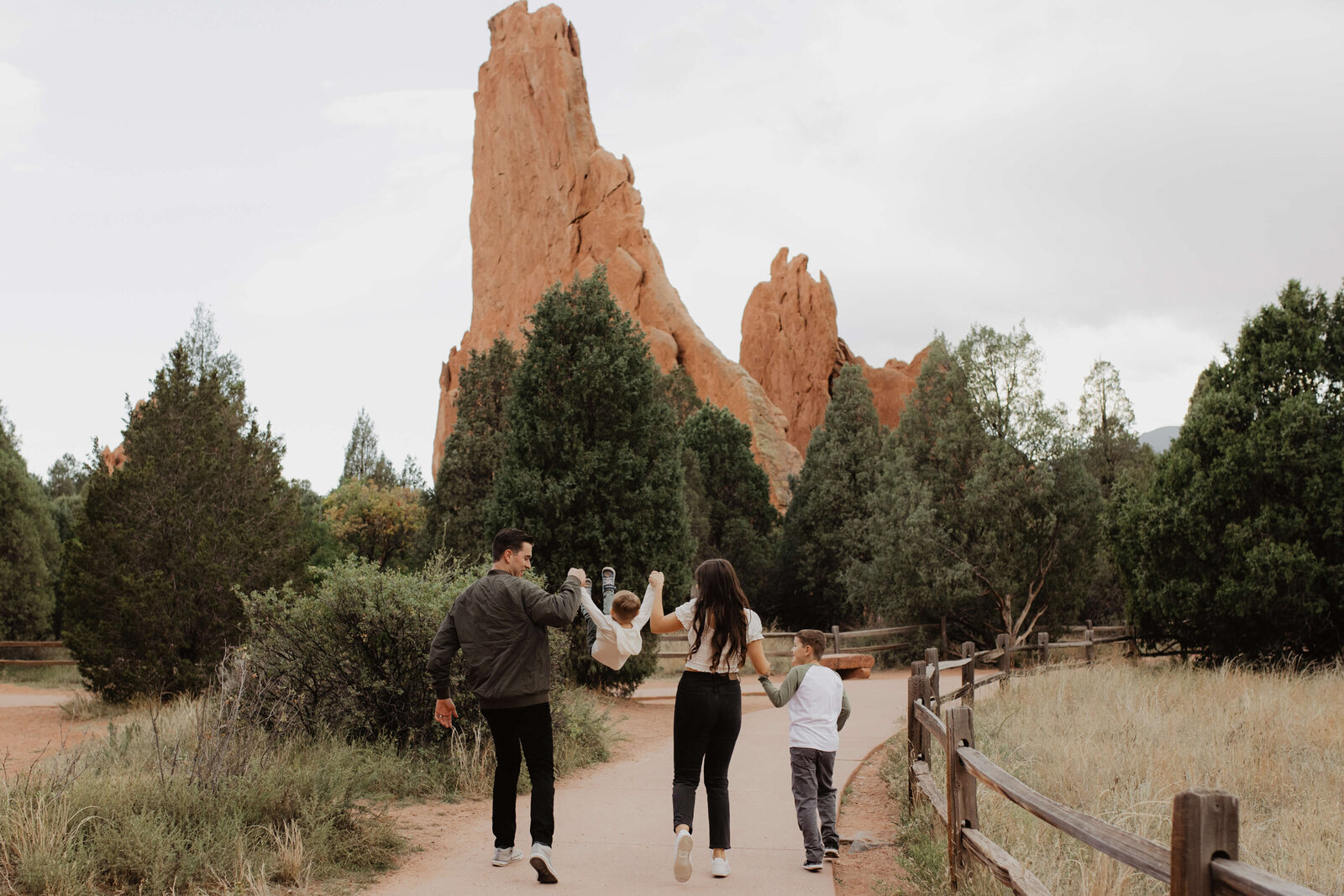Garden of the gods family photos