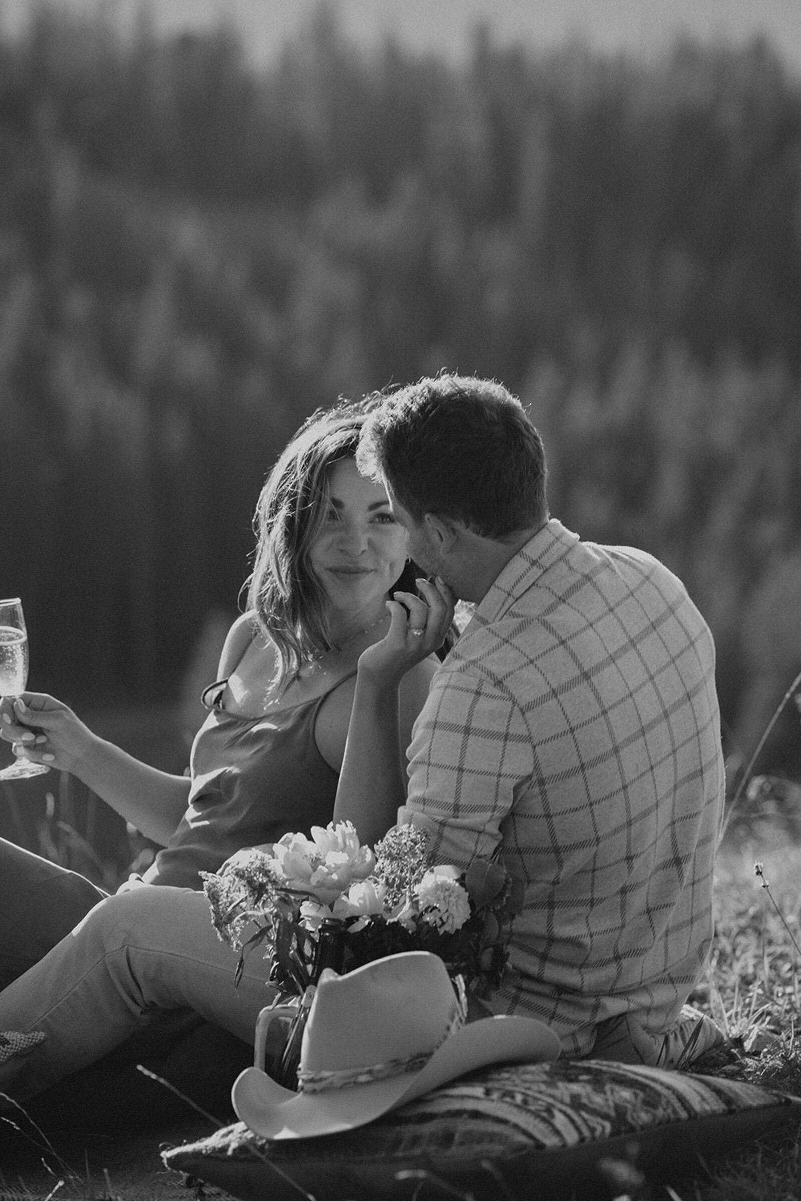 The Little Nell wedding proposal photos mountain in Aspen, Colorado