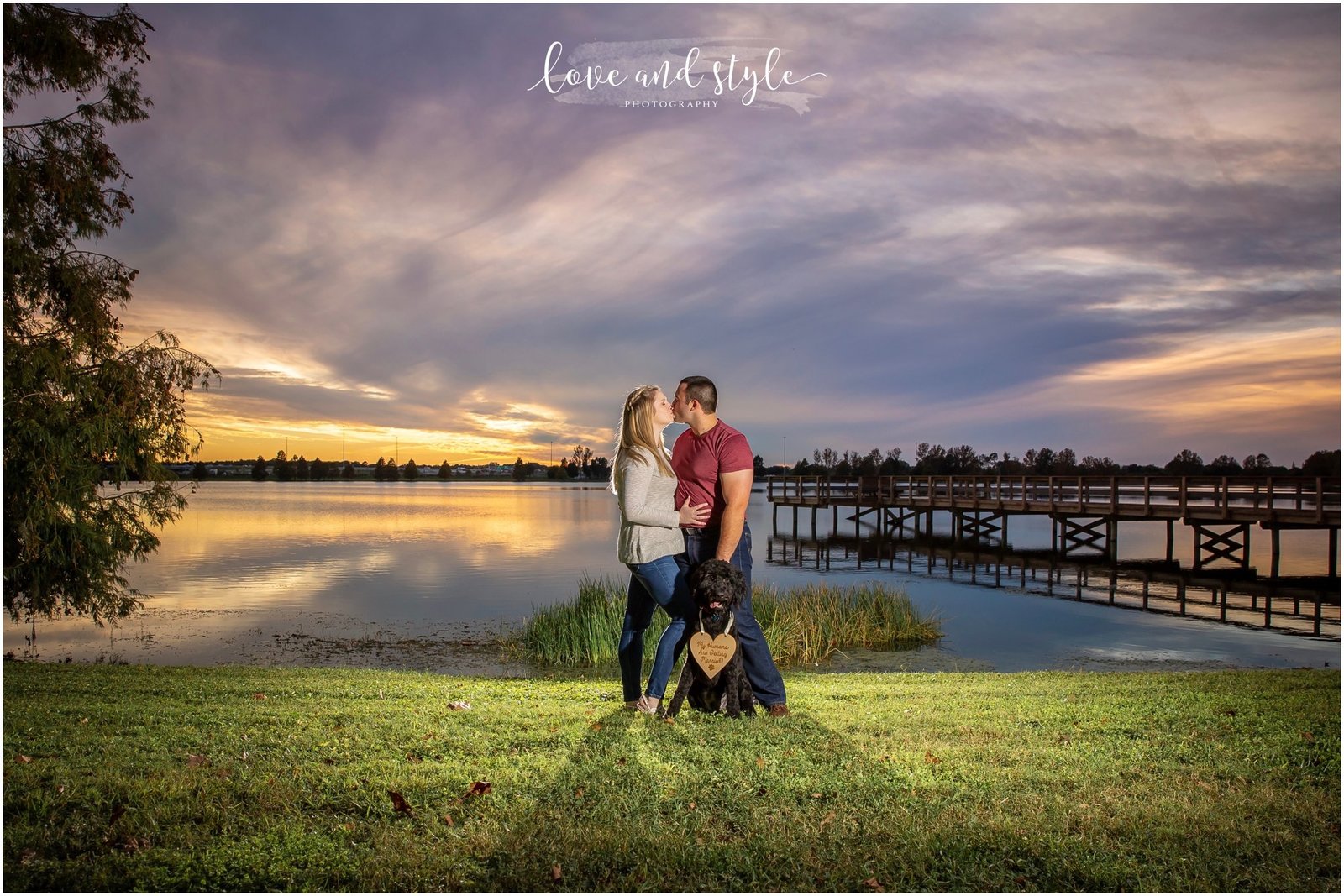 Engagement Photography at Heritage Harbour Park in Bradenton, FL