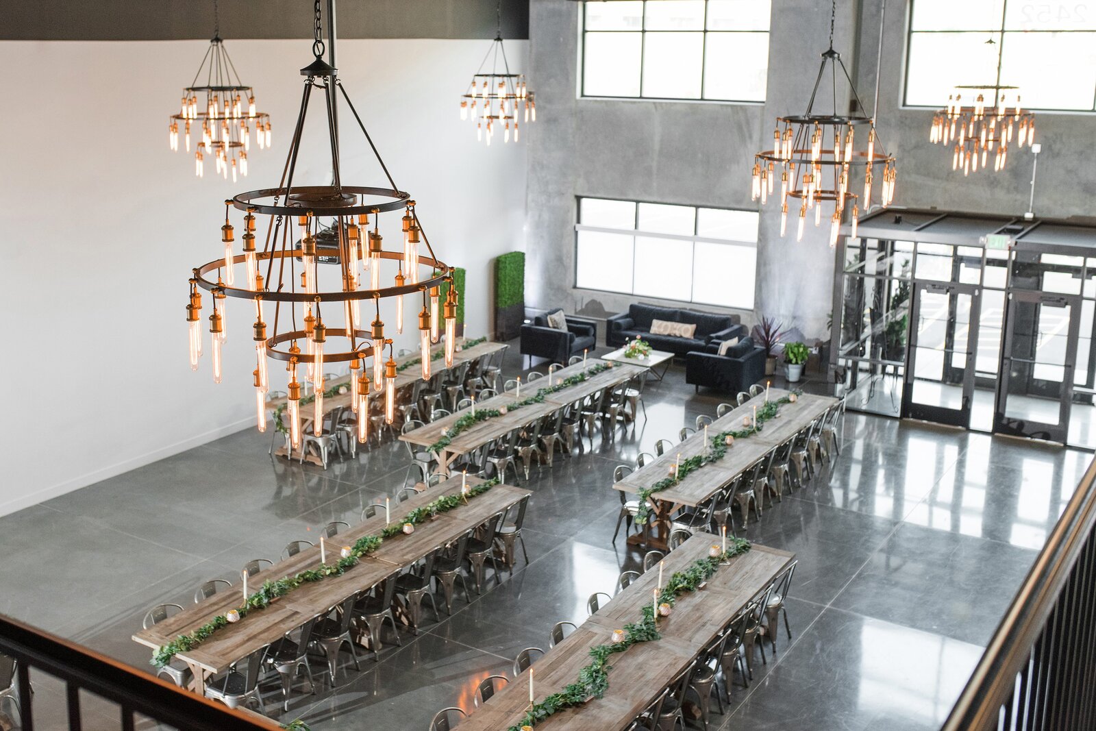 View of the main floor at The Foundry