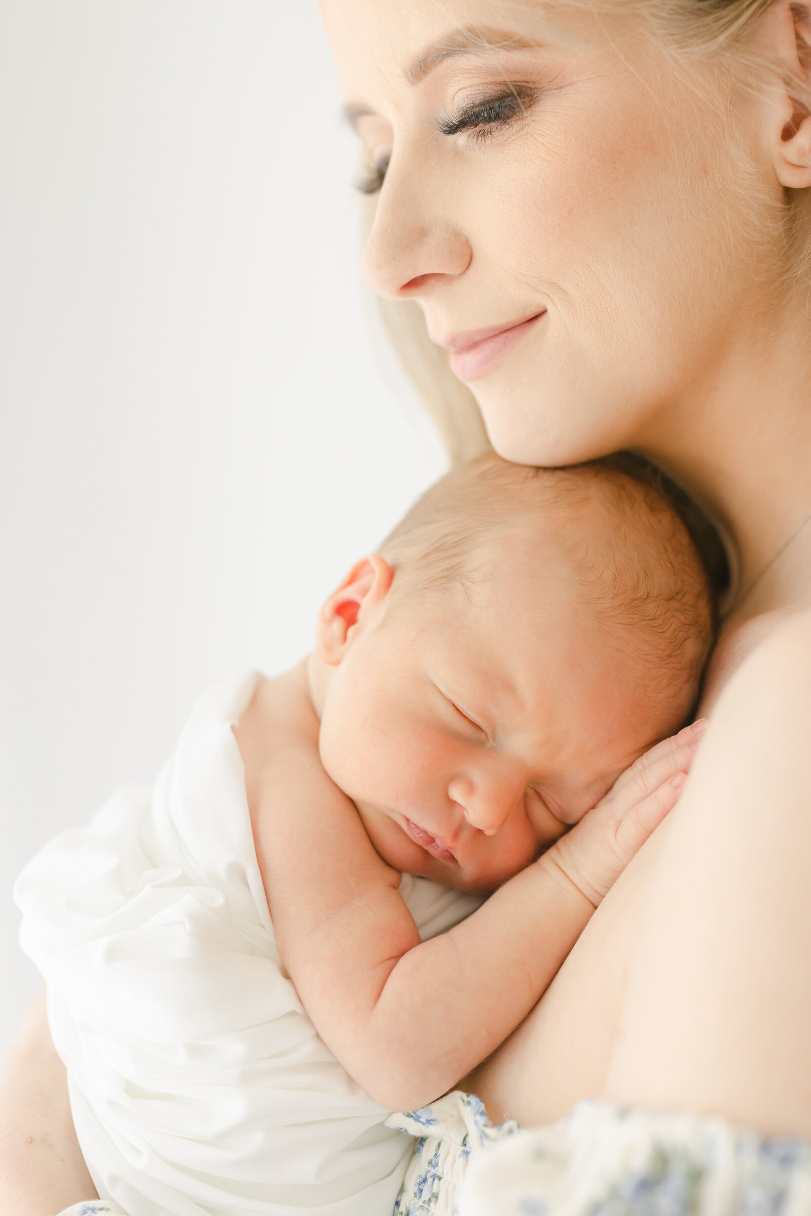Newborn with Mom