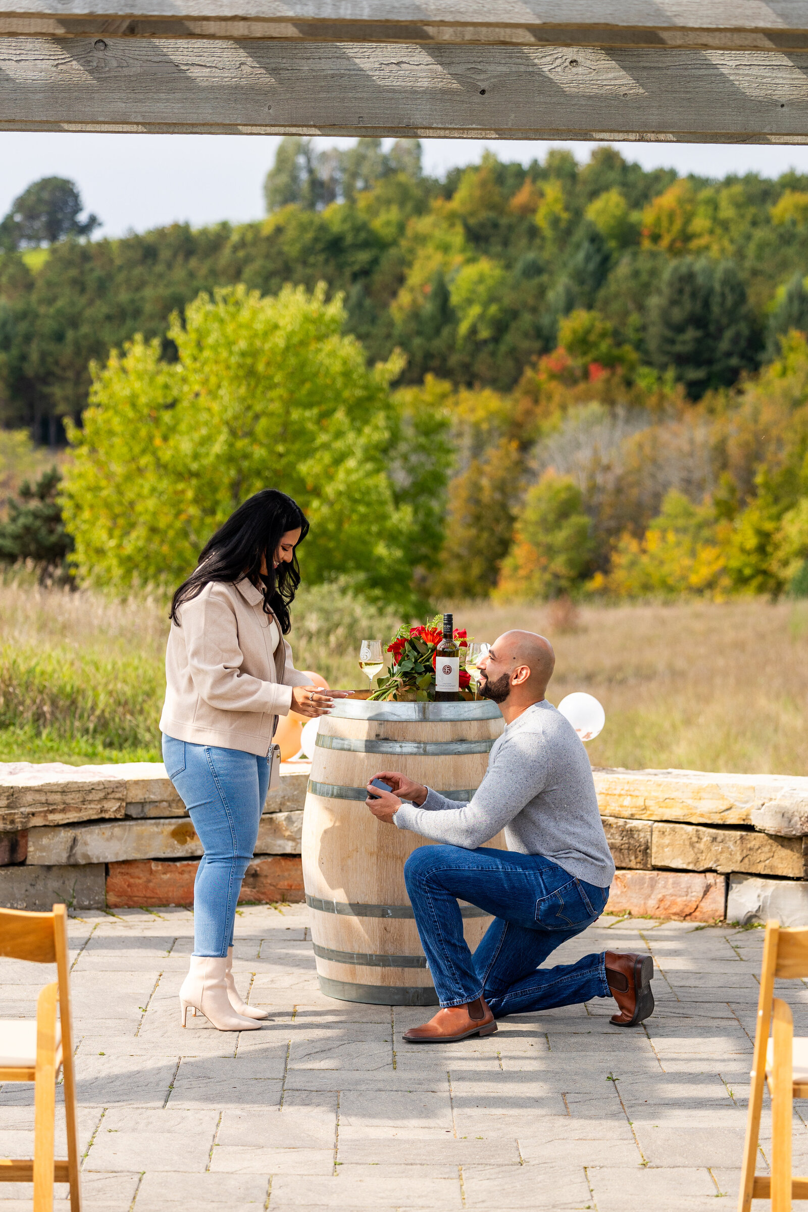09-30-23 Rany and Karen Proposal at 45 North Winery by Madi Taylor Photo-11