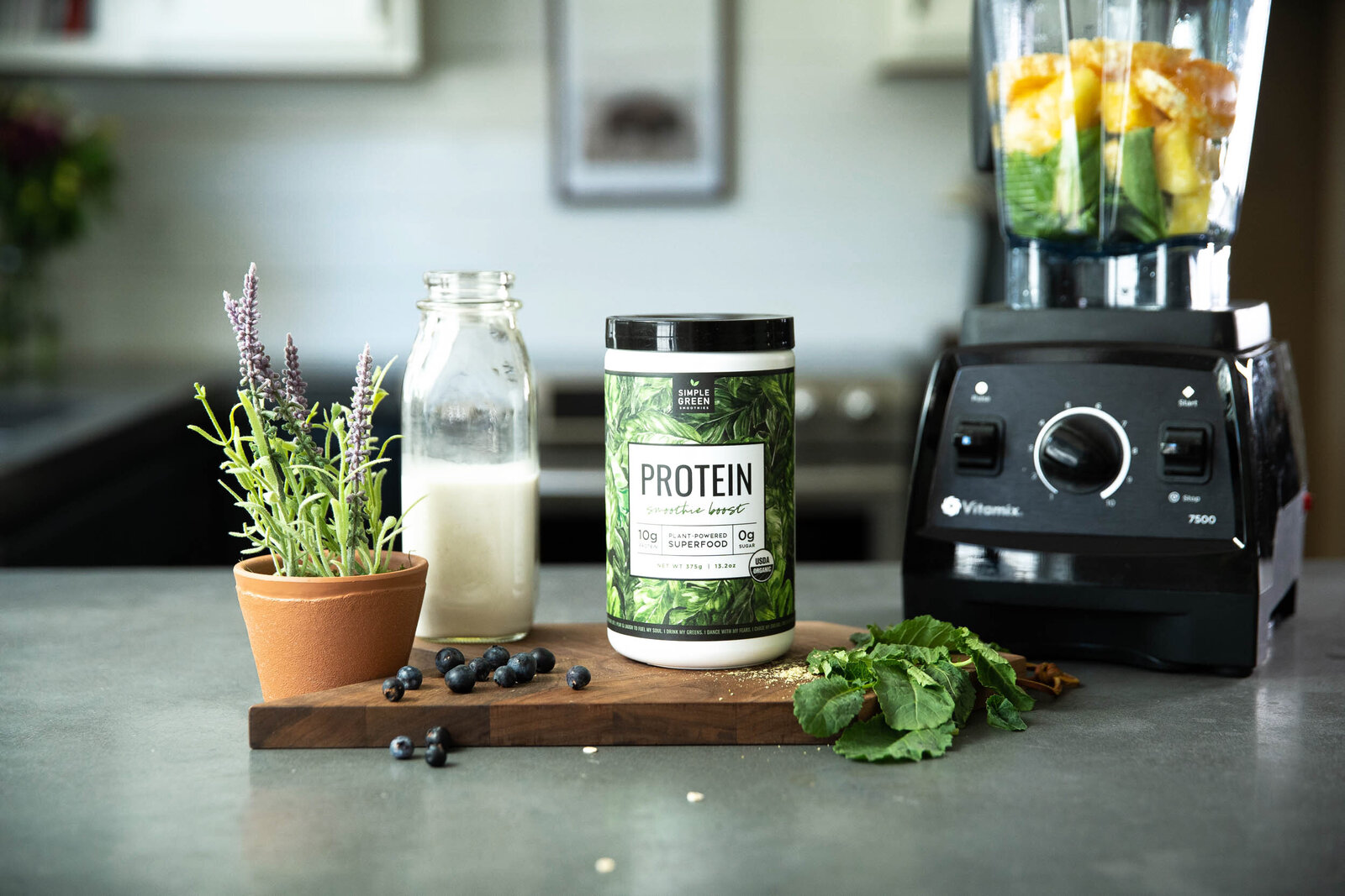Smoothie Boost Organic PlantBased Protein Powder
