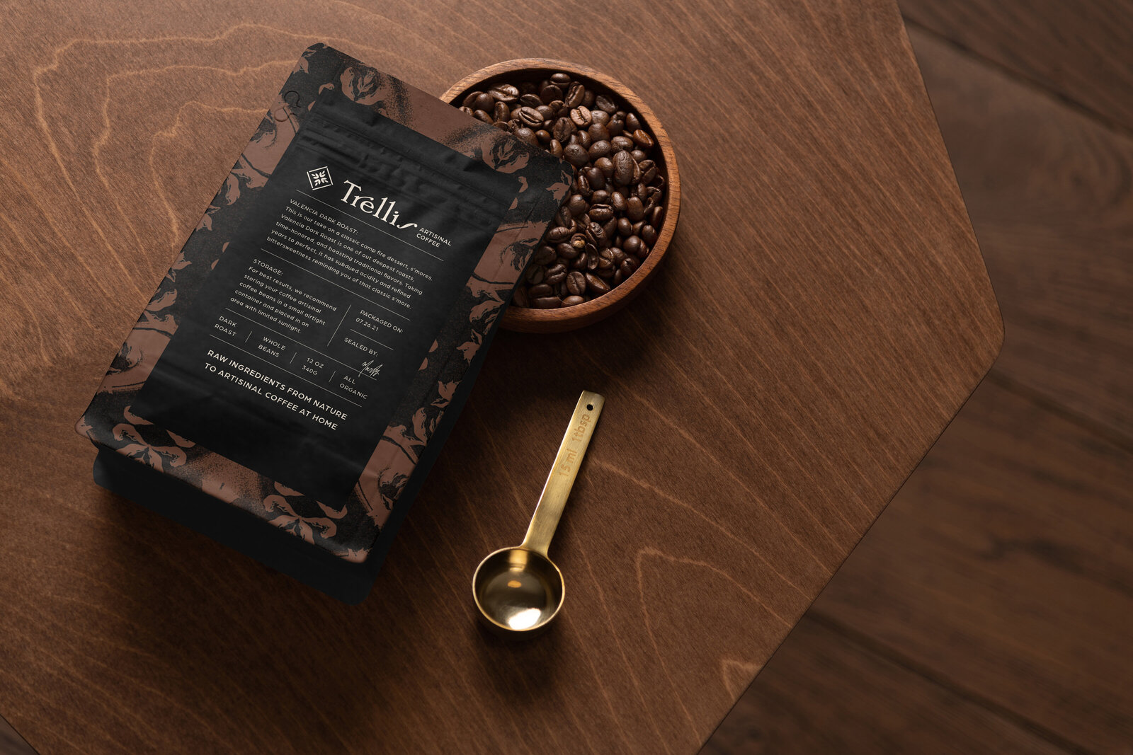 coffee bag back
