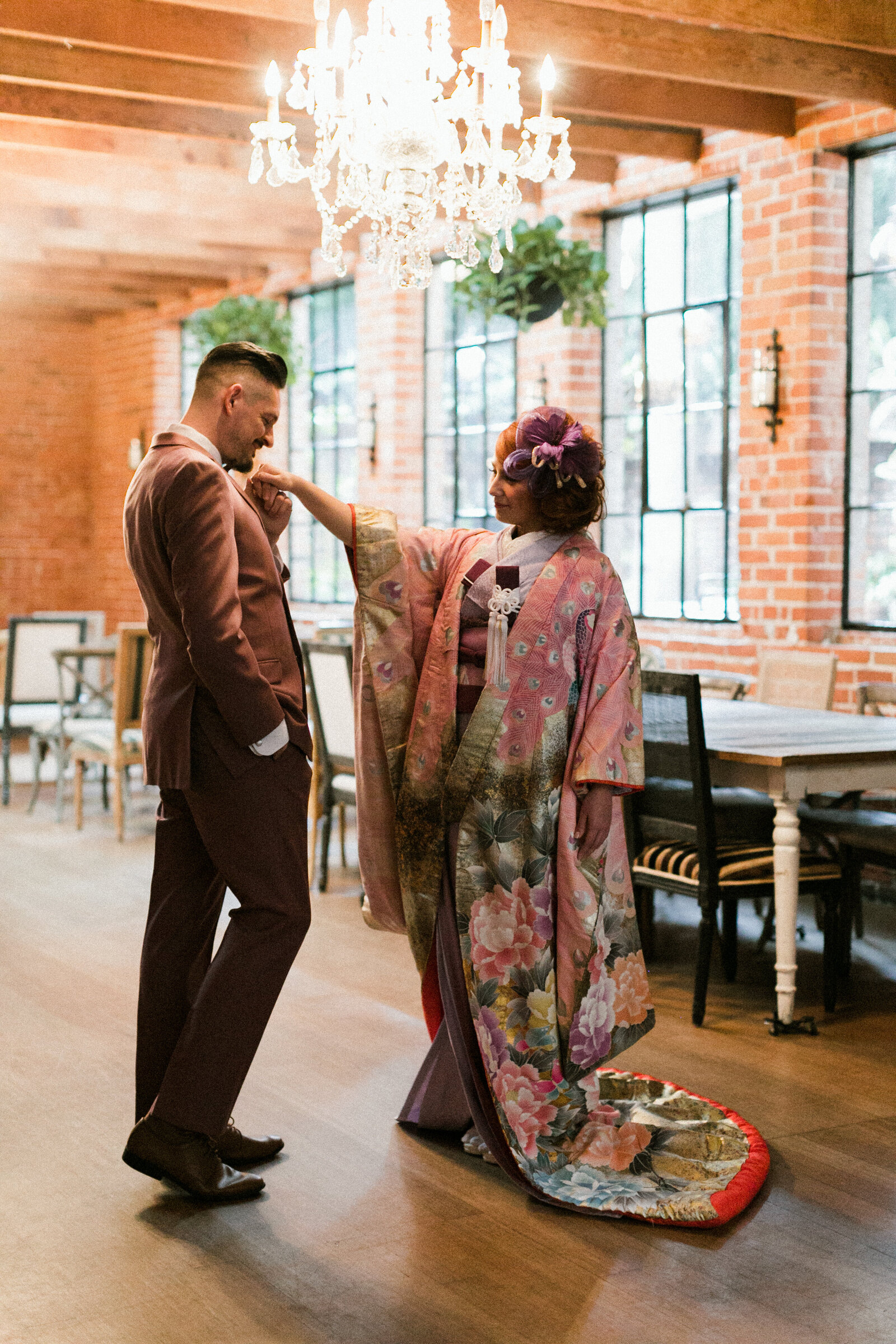 Carondelet House Los Angeles Kimono Wedding-9050