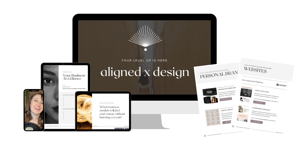 Aligned x Design Mockup Templates 