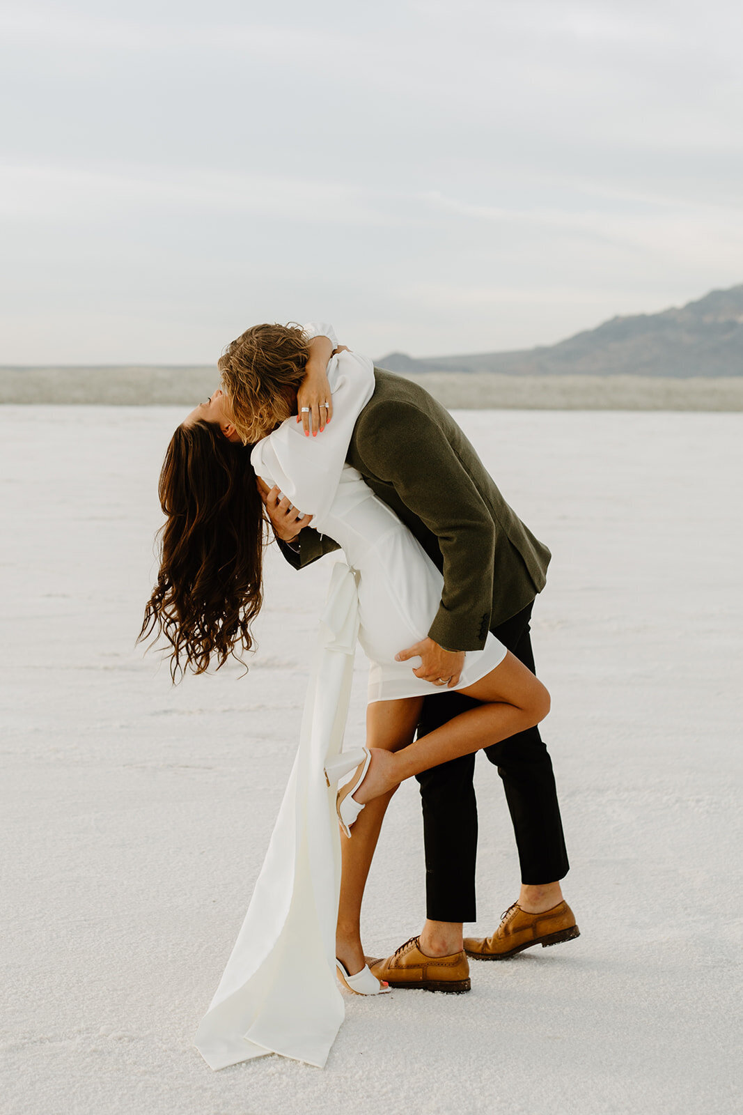 vintage car elopement