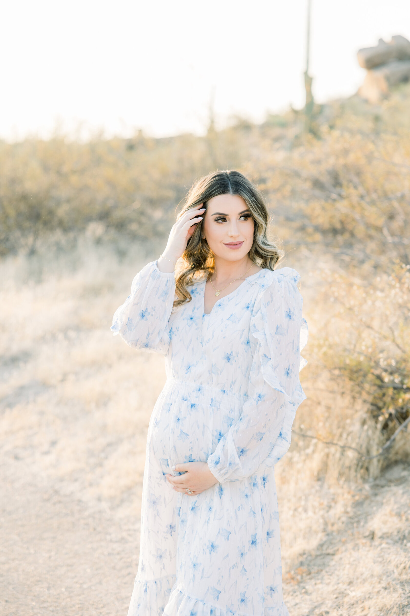 Arizona-Desert-Maternity-Photography-Brenna-Heater14