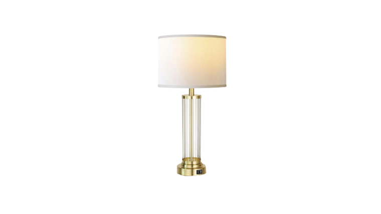 GOLD + ACRYLIC ACCENT LAMP