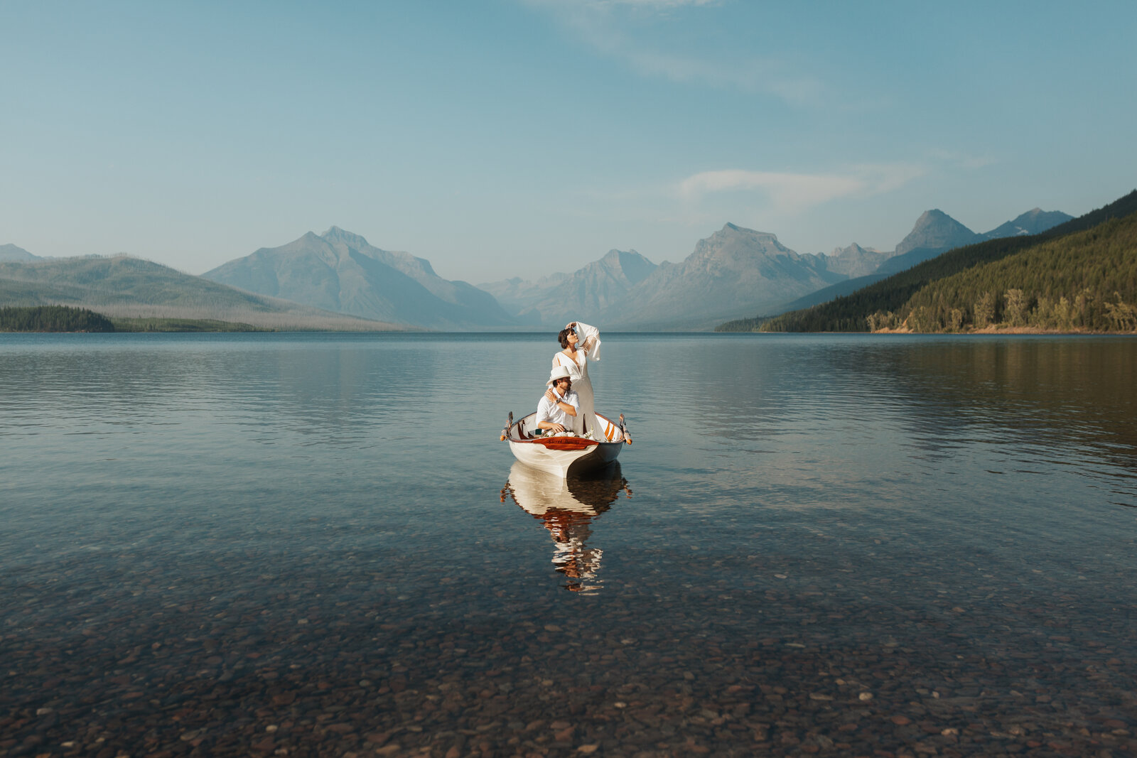 Glacier National Park Elopement, Montana Elopement Photographer, Montana Wedding