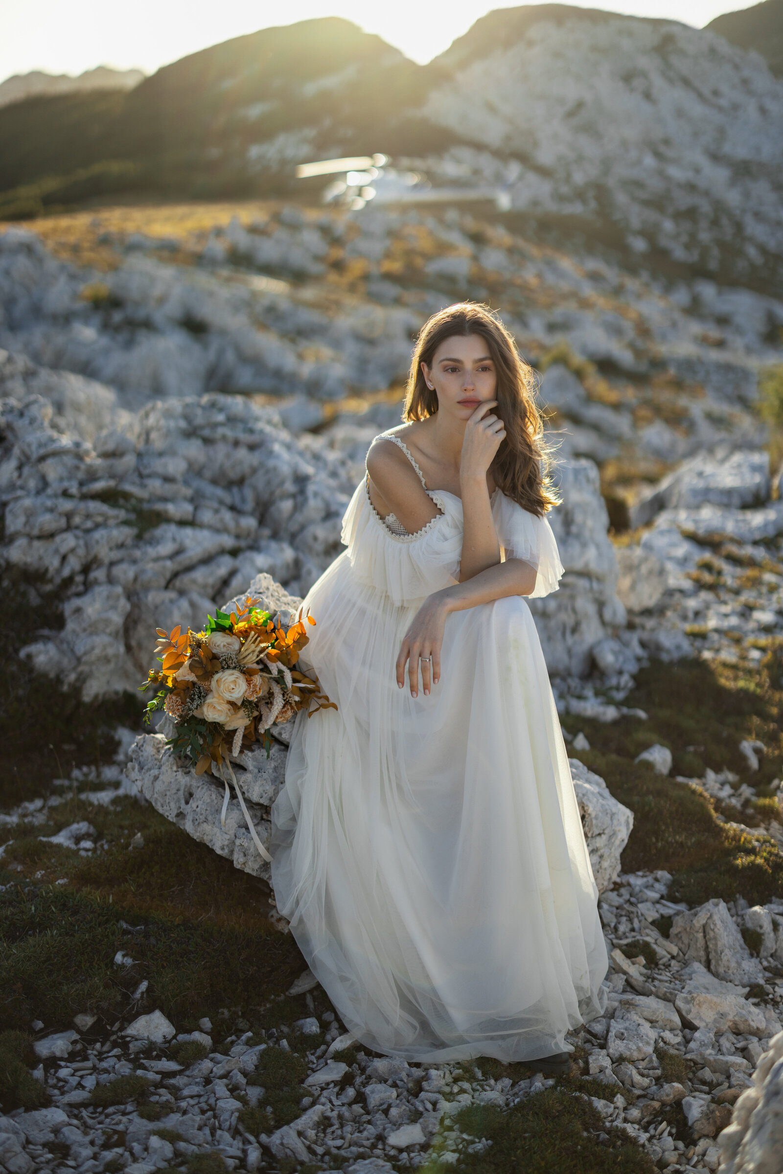 Elopement photos in the Dolomites, Italy. Photos taken by Kollar Photography, Italy Elopement Photographer