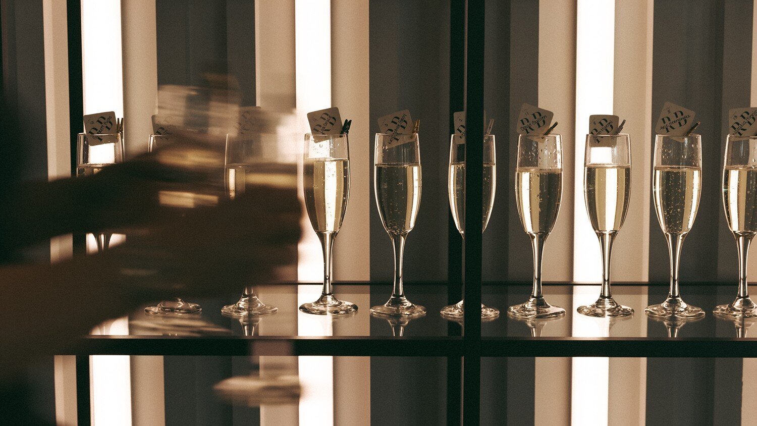 the maverick champagne shelf