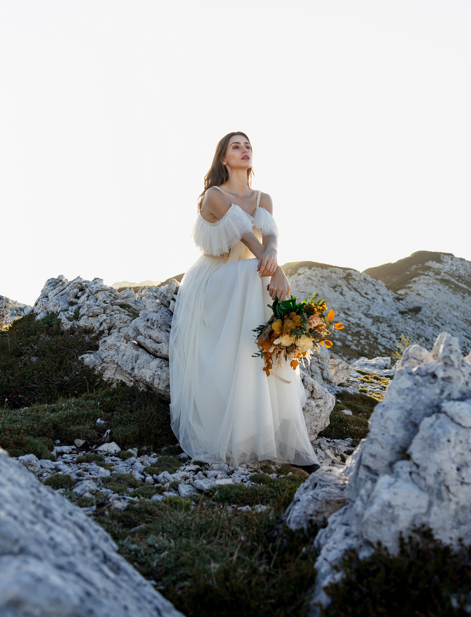 Elopement photos in the Dolomites, Italy. Photos taken by Kollar Photography, Italy Elopement Photographer