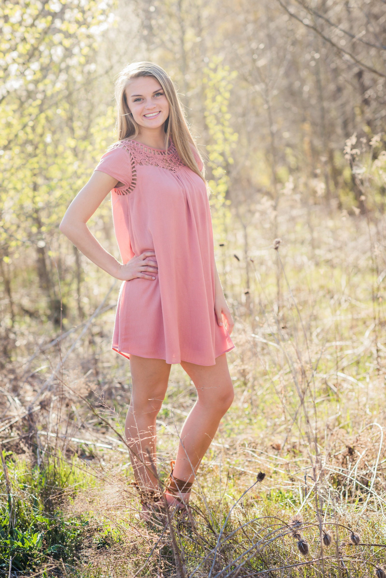 Spring Senior session, Olentangy Liberty Senior